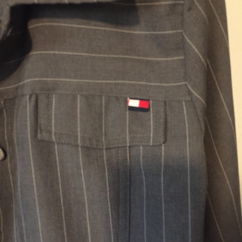 Tommy jeans waist striped jacket - Picture 2 of 6